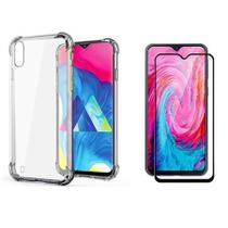 Película De Vidro 3d Samsung A10 + Capa Anti Impacto Melhor