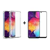 Película De Vidro 3d Samsung A30s A50 + Capa Anti Impacto