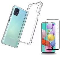 Película De Vidro 3d Samsung A51 + Capa Anti Impacto Melhor - Lehmox