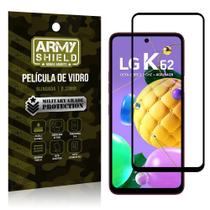 Película de Vidro Blindada para LG K62 tela 6,6" Full Cover - Armyshield