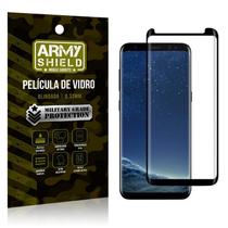 Película de Vidro Cobre a Tela Toda Samsung Galaxy S8 Plus Premium - Preto - Armyshield