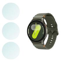 Película de Vidro Compatível Com Galaxy Watch 7 40mm, Galaxy Watch 7 44mm 3 unidades