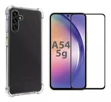 Película De Vidro Galaxy A54 + Capa Antiimpacto