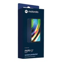 Película De Vidro Original Motorola Antibacteriana - Moto G9 Plus