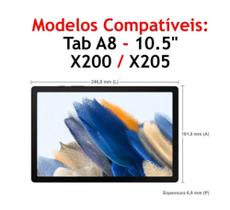 Película De Vidro P/ Tablet Samsung Tab A8 10.5 X200/ X205