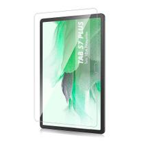 Pelicula de Vidro Para Galaxy Tab S7+ Plus T970 T976 Tela 12.4 Polegadas Encaixe Perfeito Fácil Aplicação