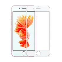 Película de Vidro para iPhone 8, X, 6, 7, 8 Plus e 6 Plus - Borda Branca