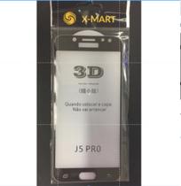 Película de vidro para Samsung Galaxy J5 Pro Preto 3D