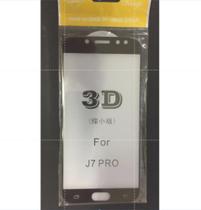 Película de vidro para Samsung Galaxy J7 Pro Preto 3D