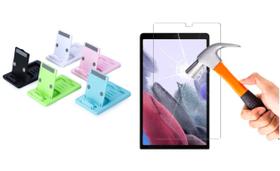 Película de Vidro para tablet Samsung Galaxy A7 LITE T220 T225 8.7" + Suporte de Mesa Película de Vidro para tablet Samsung Galaxy A7 LITE T220 T225 8.7" + Suporte de Mesa