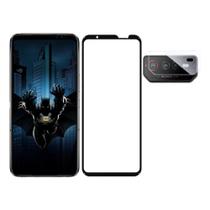 Película De Vidro Premium Asus Rog Phone 6 Batman Vidro 3d + Pel Câmera - RMM CASESROG KIT ROG PHONE 6