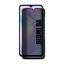 Película De Vidro Privacidade 3d Preta Para Redmi 9A 6.53 - Luiza Cell25