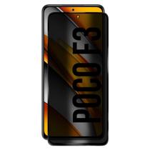 Película De Vidro Privacidade 3d Preta Para Xiaomi Poco F3 6.67 - Luiza Cell25