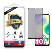 Película De Vidro Privacidade Para Xiaomi Redmi 10a 3d Full