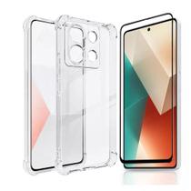 Película De Vidro Redmi Note 11 Pro Plus + Capa Antiimpacto