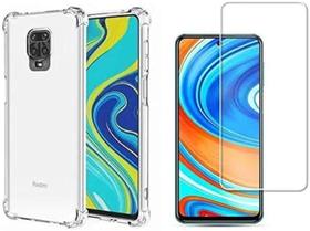 Película De Vidro Redmi Note 9T + Capa Antiimpacto