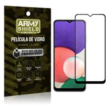 Película de Vidro Samsung A22 5G Blindada para tela 6,6" Full Cover - Armyshield