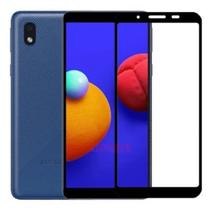 Película de Vidro Temperado 3D 5D 9D Blindada Cobre 100% Da Tela Borda Resistente Samsung Galaxy A01 Core