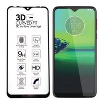 Película De Vidro Temperado Full Glue Moto G8 Plus Tela 6.3