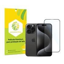 Película de Vidro Ultrashield LionLemon p/ iPhone 15/15 Pro