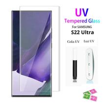 Pelicula de Vidro UV Glass Compatível com Samsung S22 Ultra