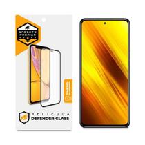 Película Defender Glass compatível com Xiaomi Redmi Poco X3 - Preta - Gshield Película Defender Glass compatível com Xiaomi Redmi Poco X3 - Preta - Gshield
