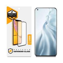 Película Defender Glass Para Xiaomi Mi 11 5G - Preta - Gshield