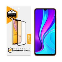 Película Defender Glass Redmi 9C - Preta