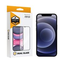 Película Dual Glass compatível com iPhone 12 - Preto Gshield