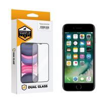 Película Dual Glass compatível com iPhone SE 2 - Preto - Gshield - Gorila Shield