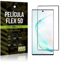 Película Flex 5D Samsung Note 10 Cobre a Tela Toda - Armyshield