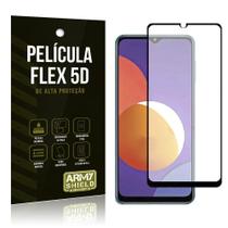 Película Flex Galaxy M12 Não Quebra Cobre a Tela Toda Blindada - Armyshield