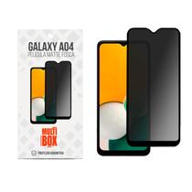 Película Fosca 9D Cerâmica Matte Para Samsung Galaxy A04E Anti Oleosidade