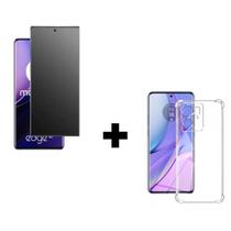 Película Fosca Privacidade + Capa Anti Impacto Para Moto Edge 40 Neo Transparente Película Fosca Privacidade + Capa Anti Impacto Para Moto Edge 40 Neo Transparente