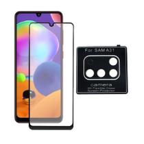 Película Frente 3D Vidro + Película de Câmera Nano Galaxy A31