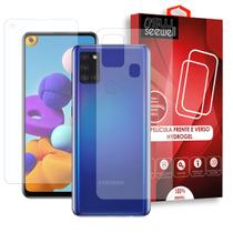 Pelicula Galaxy A21S Hydrogel HD Frente e Verso - 100% Transparente