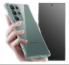Película Gel Hidrogel Fosca Anti Impacto Frontal P/ Samsung S23 Plus + Capa Capinha
