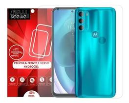 Película Gel Hidrogel Frente e Verso Compatível Para Motorola Moto G71 5G