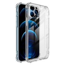 Película Gel Hidrogel Frontal Hd + Capa Capinha Compatível Para iPhone 13 Pro Max