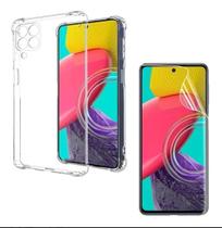 Película Gel Hidrogel Frontal Hd + Capa Capinha P/ Samsung Galaxy M53 5G