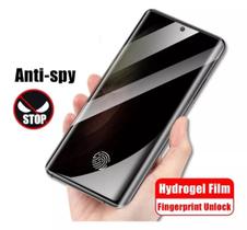 Película Gel Hidrogel Frontal Privacidade Compatível Para Motorola Moto E7 Power / E7i Power