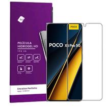 Película Gel Hidrogel Hd Frontal Compatível Para Xiaomi Poco X6 Pro 5G