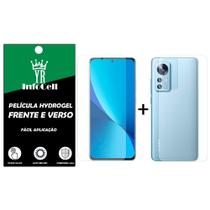 Película Gel Hydrogel Frente E Verso para Xiaomi MI 12x 5g Película Gel Hydrogel Frente E Verso para Xiaomi MI 12x 5g