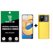 Película Gel Hydrogel Frente E Verso para Xioami Poco M4 Pro 5g