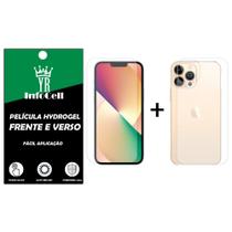 Película Gel Hydrogel Hd Anti Impacto Frente E Verso para iphone 13 Pro Max