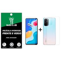 Película Gel Hydrogel HD Frente E Verso Anti Impacto para redmi 10 Prime Película Gel Hydrogel HD Frente E Verso Anti Impacto para redmi 10 Prime