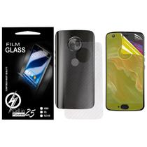 Película Gel + Película De Carbono Moto X4 XT1900 5.2 - Cell In Power25