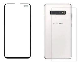 Película Gel Proteção Traseira + Frente Galaxy S10