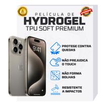 Película Hidrogel Fosca Gamer P/ iPhone 15 Pro Max Plus Pro