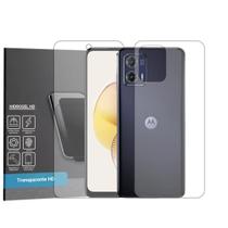 Película Hidrogel Frente e Verso HD Para Motorola Moto G73